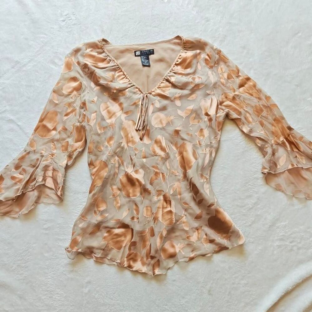 Carole-little Women's Cream Blouse